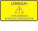 Utrudnienia w ruchu drogowym - ul. Pławska